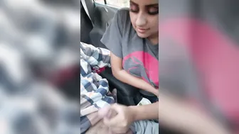 Secretary Pleasing Her Boss In Car Leaked Footage