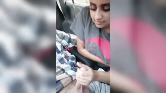 Secretary Pleasing Her Boss In Car Leaked Footage