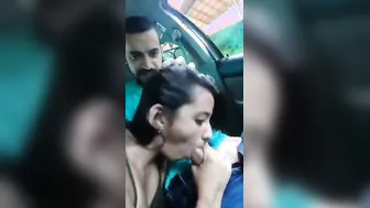 Cute Desi Girl Having Wild Sex With BF Outdoors