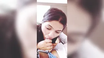 Village Girl Giving Sloppy Head To BF In Hidden Mms Clip