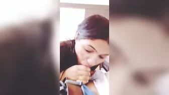 Village Girl Giving Sloppy Head To BF In Hidden Mms Clip