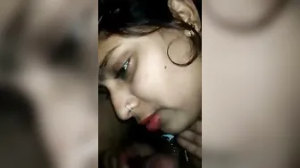 Desi Whore Demonstrating Her Expert Cocksucking Techniques