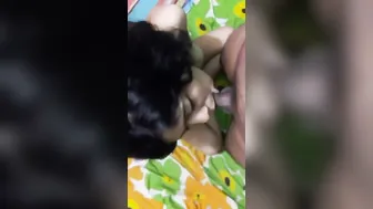 Young GF Giving Head To Her BF