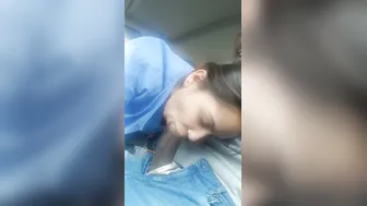 Sexy GF Deepthroating My Fat Cock Like A Pro Slut