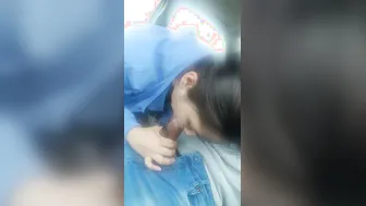 Sexy GF Deepthroating My Fat Cock Like A Pro Slut