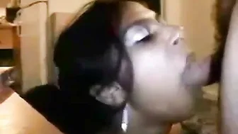 My GF Showing Off Her Amazing Blowjob Skills On Me