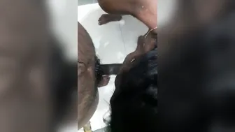 Fucking My GF In The Bathroom Homemade Video