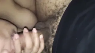 Nri GF Giving Sloppy Blowjob To Her Man At His Place