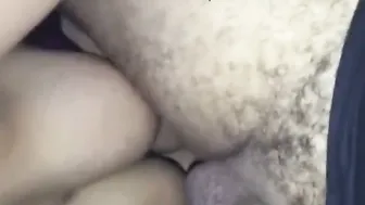 Nri GF Giving Sloppy Blowjob To Her Man At His Place