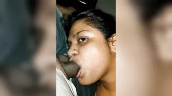 My GF Stroking And Sucking Uncut Dick Until Cumshot