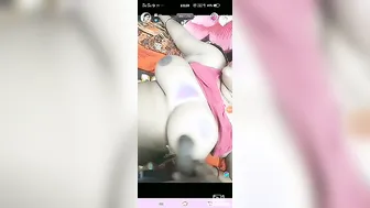 Horny GF Dirty Talking On Phone While Fingering Herself