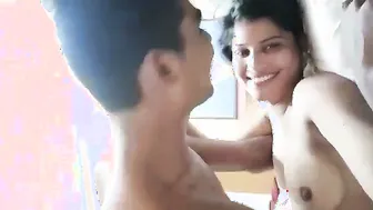 Indian Lovers Private Sex Tape Leaked Showing Real Passionate