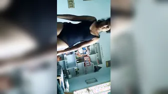 Hairy Pussy GF Touching Herself Moaning In Her Bedroom