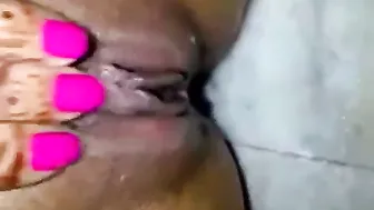 Indian Bride Touching Herself Alone The Night Before Her Wedding