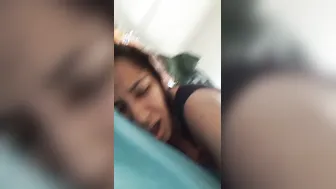 Teen Neighbor Girl Bent Over Taking It Deep From Behind At Home