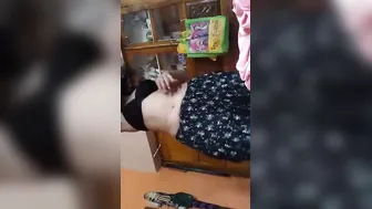 Busty GF Playing With Her Tight Pussy On Camera