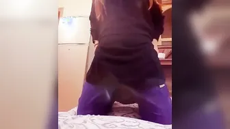 Fingering My Pussy And Recording It For Him While He Works