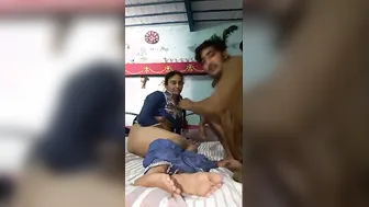 Desi Couple Fucking Passionately In Their Small Apartment