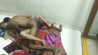 Desi Couple Fucking Raw In Their Bedroom Caught On Hidden Camera