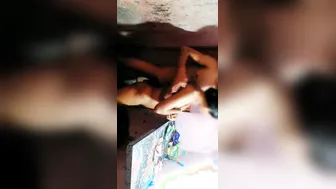 Bathroom Quickie With My GF Before Her Family Wakes Up