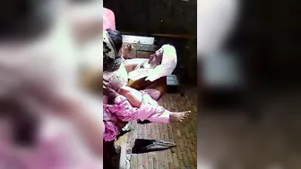 Village Girl Getting Intimate With Older Man In Private Video