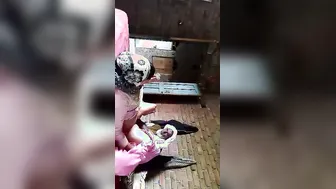 Village Girl Getting Intimate With Older Man In Private Video