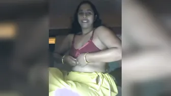 Horny Bhabhi Fingering Herself During Naughty Video Call