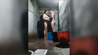 Mature Desi Couple Fucking Hard In Their Bathroom Together
