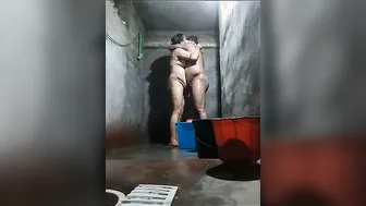 Mature Desi Couple Fucking Hard In Their Bathroom Together