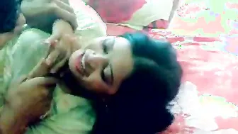 Newlywed Indian Wife Nervous But Horny On First Night Together