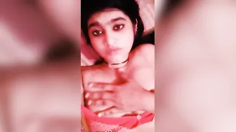 Chubby Desi Wife Stripping On Camera Showing Everything Off
