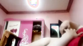 Married Woman Dancing Naked Seducing Her Secret Lover At Night