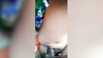 Village Girl Getting Her Pussy Fucked During Phone Sex Session