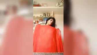 Naked Indian Babe Teasing And Stripping In Homemade Mms Video