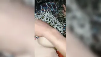 BF Sucking And Playing With His Busty GF's Tits