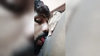BF Eating His Indian GF's Wet Pussy In Private Mms Video