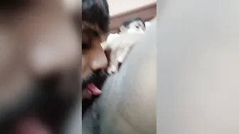 BF Eating His Indian GF's Wet Pussy In Private Mms Video