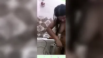 GF Washing Her Pussy While I Secretly Record Everything