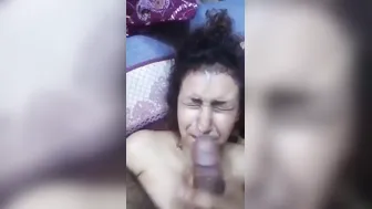 Married Housewife Taking Facial Cumshot In Homemade Mms Clip