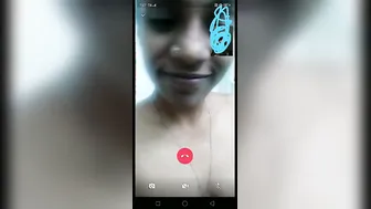 Tamil GF Stripping Naked During Our Steamy Video Call