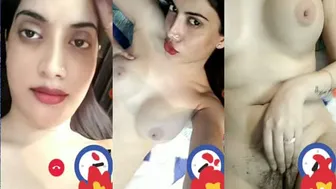 Sexy Indian Babe Stripping Naked For Me On Our Video Call