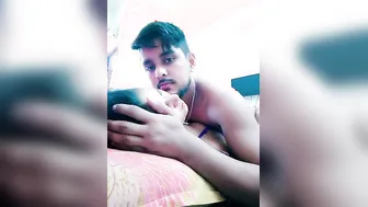Young Indian Lovers Filming Themselves Fucking In Bedroom