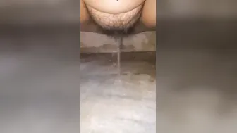 My Indian Wife Caught Pissing On Camera In Our Tiny Bathroom