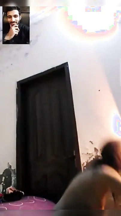 Desi Babe Stripping Naked During Steamy Video Call With Lover
