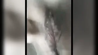 My Indian GF Spreading Wide Showing Her Smooth Shaved Pussy