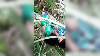 Village Lovers Fucking Passionately In Open Grass Field Caught