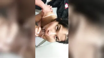 Manager Getting His Cock Sucked By Hot GF At The Office