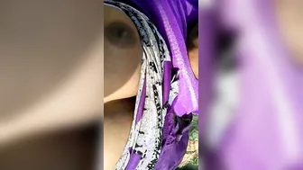Village GF Taking It Deep Outdoors In Private Recording