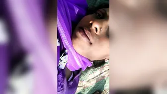 Village GF Taking It Deep Outdoors In Private Recording