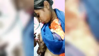 Manager Enjoying His Staffs Big Tits During Late Office Hours